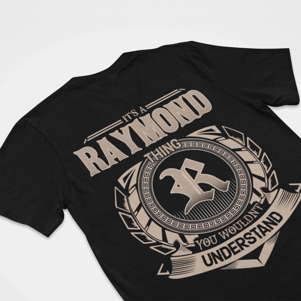 Personalized Name T-Shirt - It’s A Name Thing - Crest Style