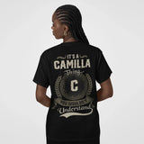 Custom Name T-Shirt with Initial - It’s A Name Thing - Vintage Crest Style-44