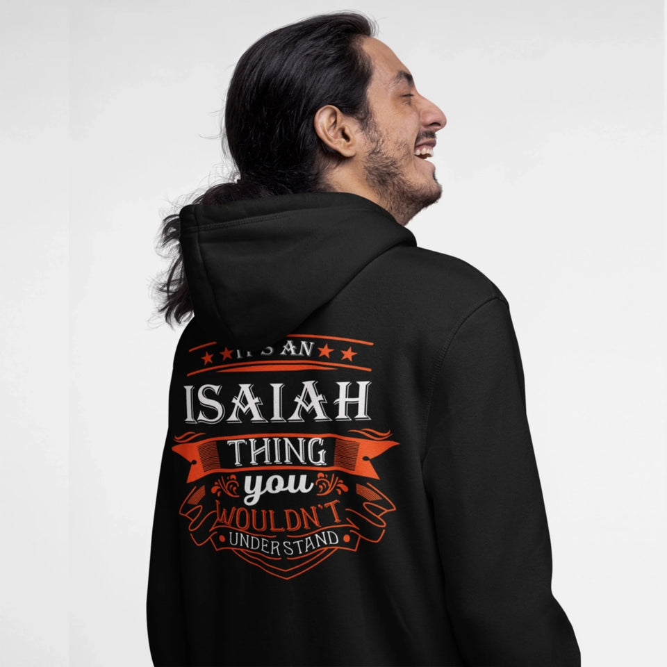 Custom Name Full-Zip Hoodie - It’s A Name Thing -Vintage Typography-2