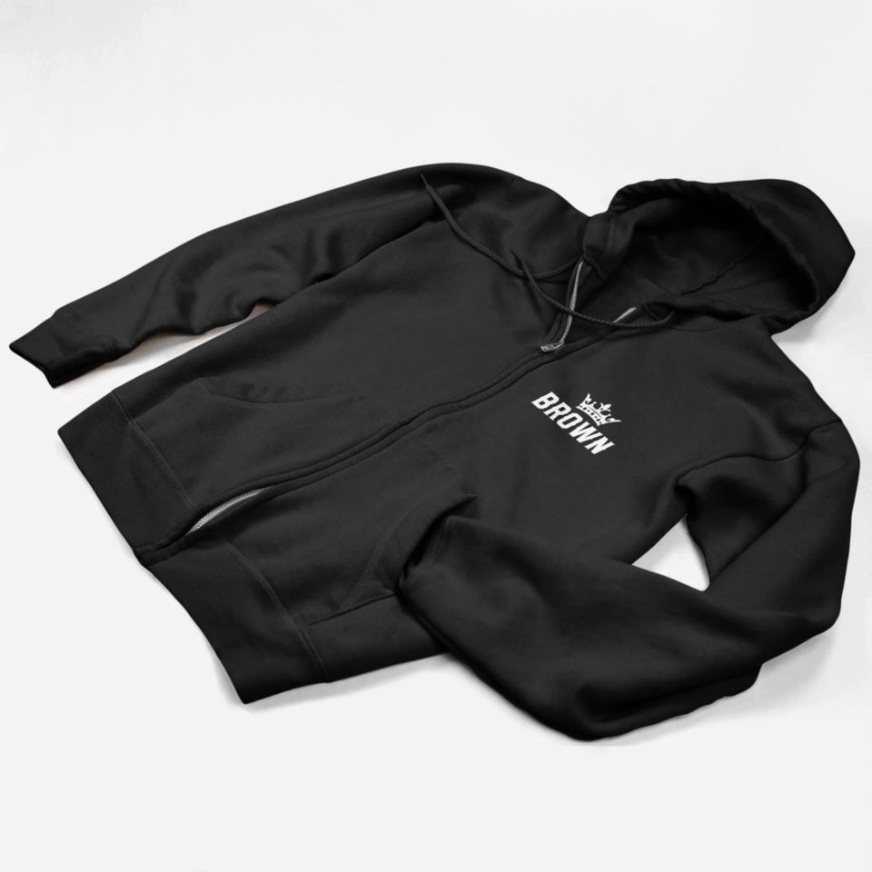 Custom Name Full-Zip Hoodie - It’s A Name Thing -Vintage Typography-21