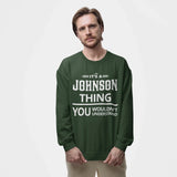 Personalized Name Sweatshirt - It’s A Name Thing - Vintage Typography Front-1