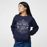 Personalized Name Sweatshirt - It’s A Name Thing - Crown Ribbon Typography 20.22.12