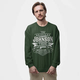 Personalized Name Sweatshirt - It’s A Name Thing - Crown Ribbon Typography-1