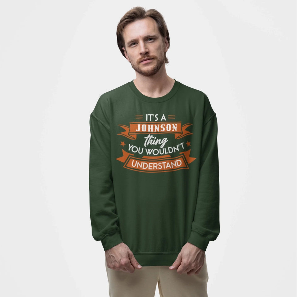 Custom Name Sweatshirt - It’s A Name Thing - Ribbon Typography-4