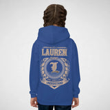 Personalized Name Youth Hoodie - It’s A Name Thing - Crest Style-1