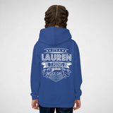 Custom Name Youth Hoodie - It’s A Name Thing - Vintage Typography-345