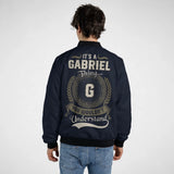 Personalized Name Bomber Jacket - It's A Name Thing - Vintage Crest Style-88