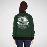 Personalized Name Bomber Jacket - It's A Name Thing - Vintage Typography-4