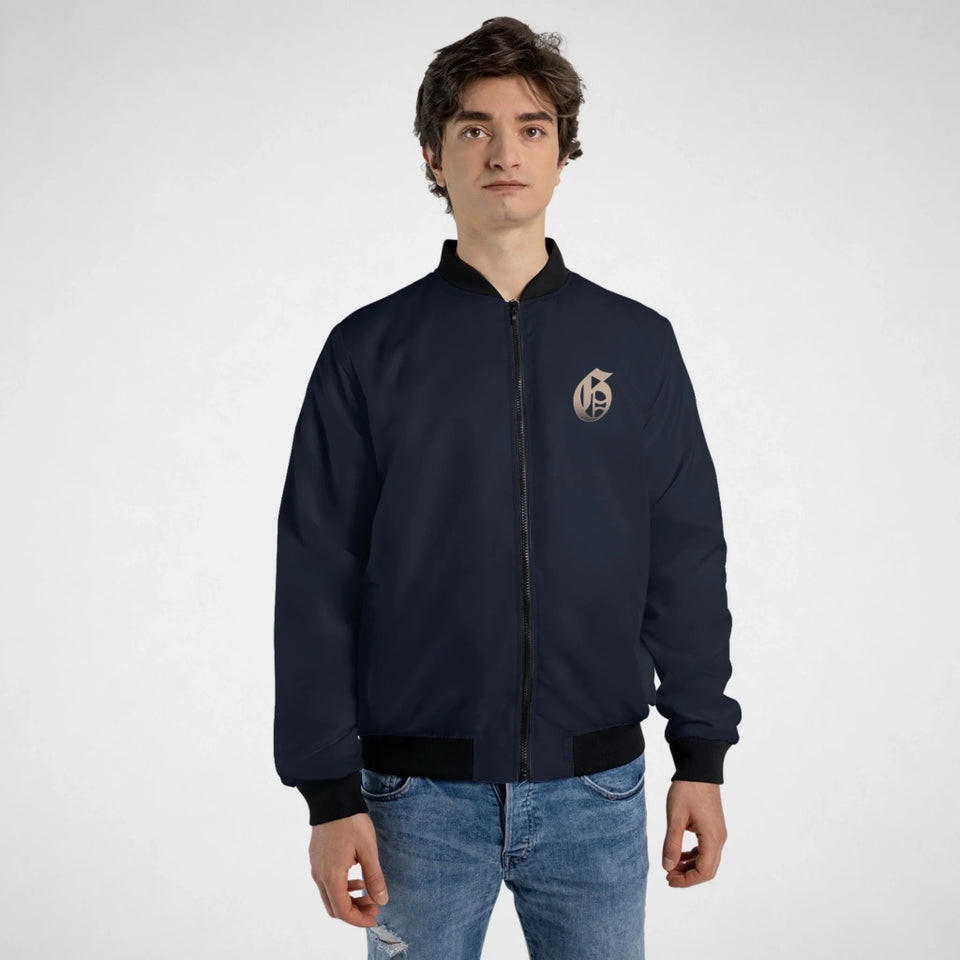 Personalized Name & Initial Bomber Jacket - It’s A Name Thing - Crest Style