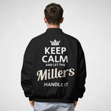 Custom Name Bomber Jacket - Keep Calm and Let Your Name Handle It-33