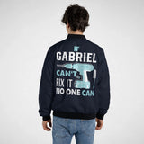 Personalized Name Bomber Jacket - If Name Can't Fix It No One Can-1