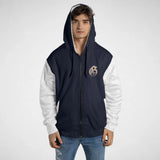 Personalized Name Fleece Zip Hoodie - It’s A Name Thing - Crest Style-112