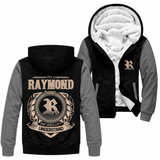 Personalized Name Fleece Zip Hoodie - It’s A Name Thing - Crest Style