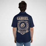 Personalized Name Polo Shirt with Initial - It’s A Name Thing - Crest Style-1