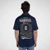 Personalized Name Polo Shirt - It's A Name Thing - Vintage Crest Style