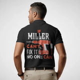 Personalized Name Polo Shirt - If Name Can't Fix It No One Can