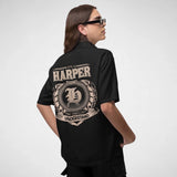 Custom Name Button-Up Shirt with Initial - It’s A Name Thing - Crest Style