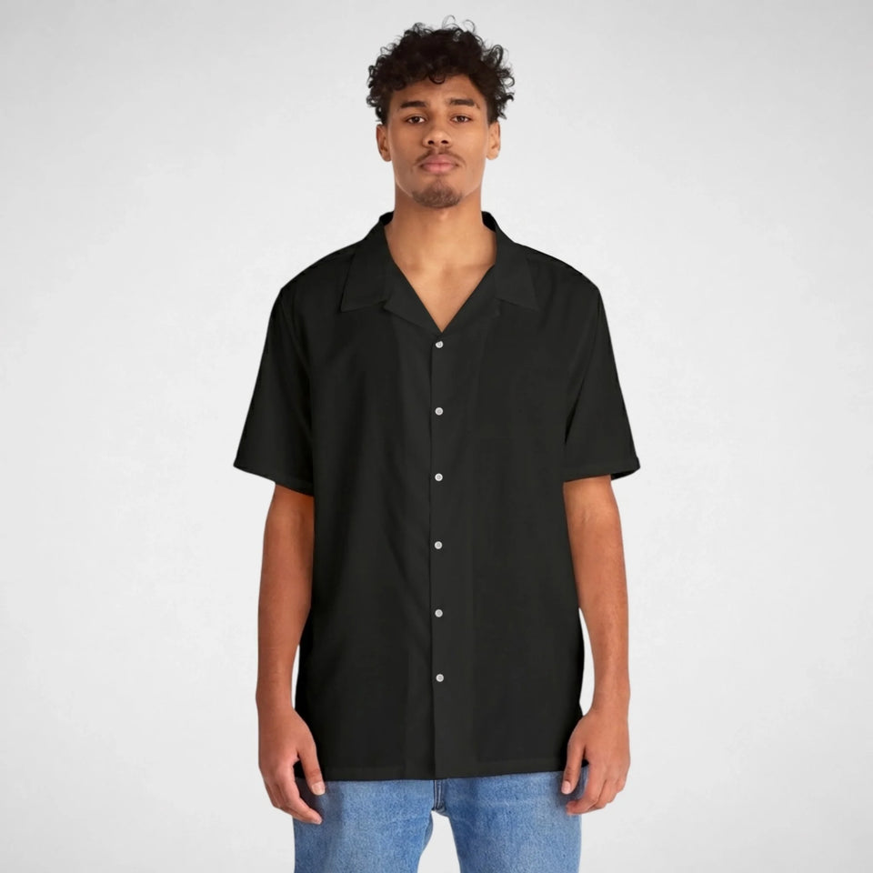 Custom Name Button-Up Shirt with Initial - It’s A Name Thing - Crest Style