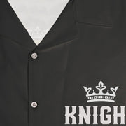 Custom Name Button-Up Shirt - Runs Through My Veins-bac+fr