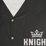 Custom Name Button-Up Shirt - Runs Through My Veins-bac+fr