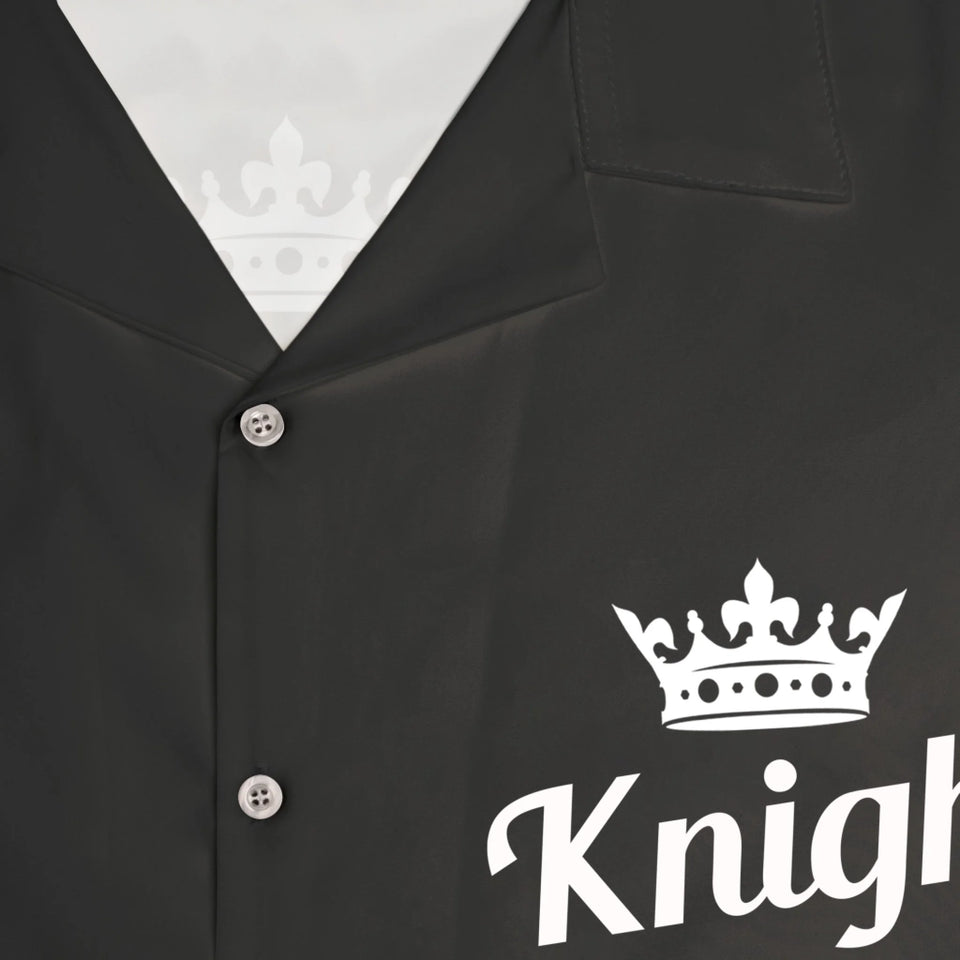 Personalized Name Button-Up Shirt - Keep Calm and Let Name Handle It-1