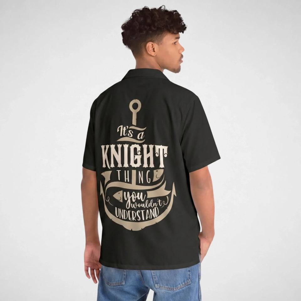 Personalized Name Button-Up Shirt - It’s A Name Thing - Anchor