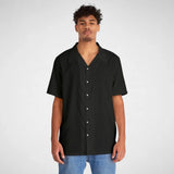 Custom Name Button-Up Shirt with Initial - It’s A Name Thing - Crest Style