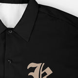 Custom Name Long Sleeve Button Shirt - It's A Name Thing - Crest Style