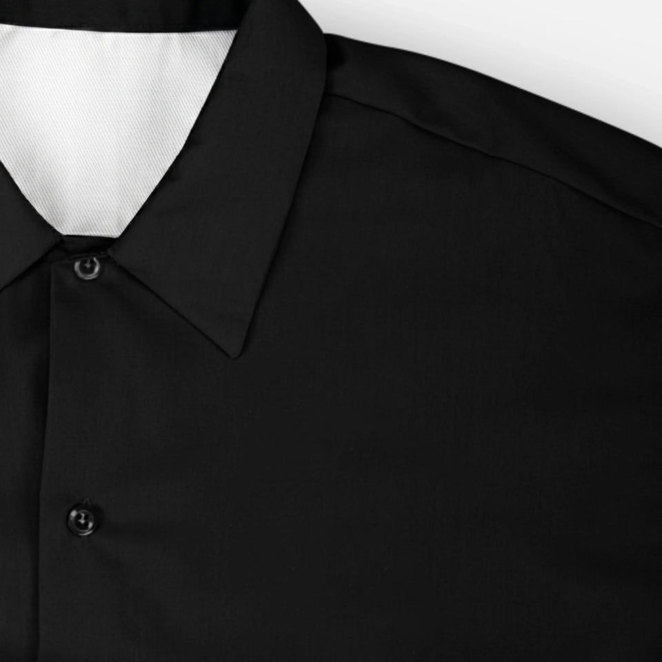 Custom Name Long Sleeve Button Shirt - It's A Name Thing - Crest Style-11