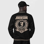 Personalized Name Fleece Zip Hoodie - It’s A Name Thing - Crest Style