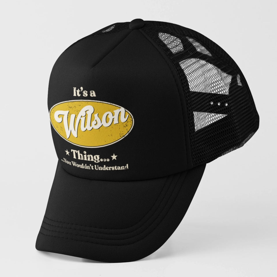 Personalized Name Trucker Cap - It's A Name Thing - Vintage Style-99
