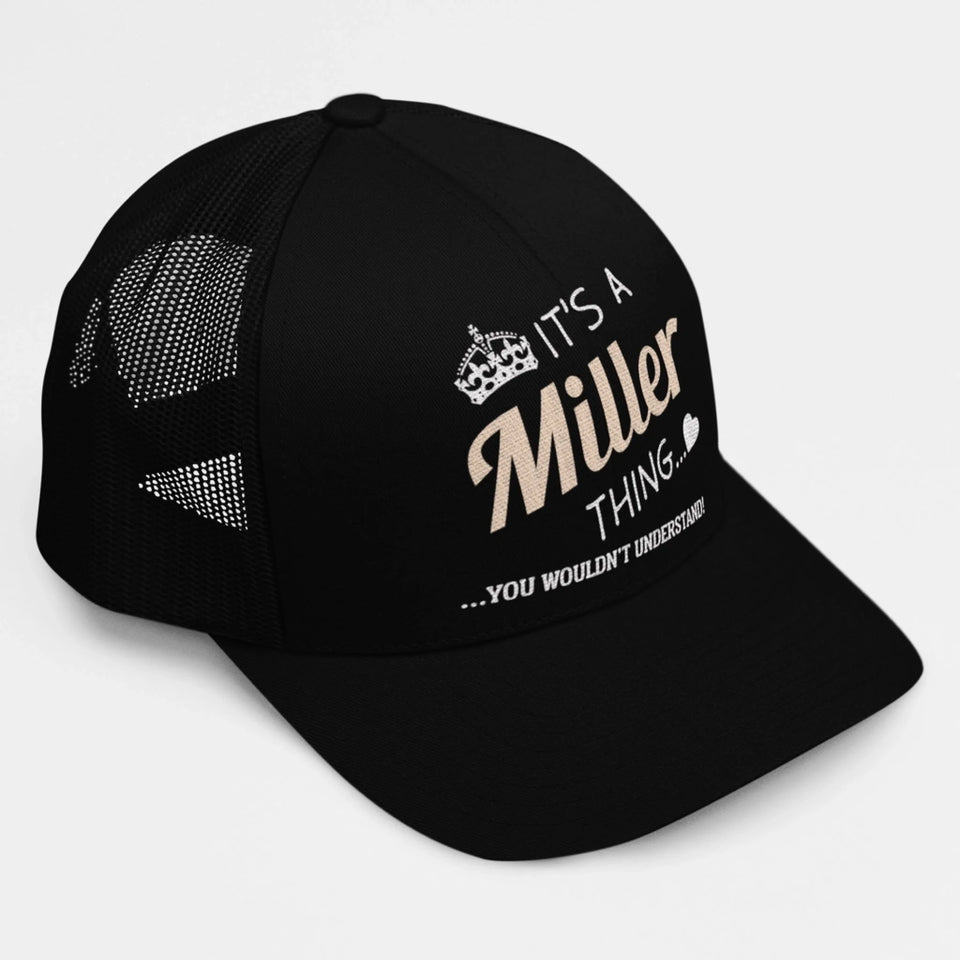 Personalized Name Mesh Trucker Cap - It's A Name Thing