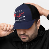 Personalized Name Mesh Trucker Cap - It's A Name Thing
