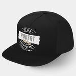 Personalized Name Snapback - It's A Name Thing -Vintage Badge Typography-45