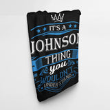 Custom Name Blanket - It's A Name Thing - Vintage Typography93