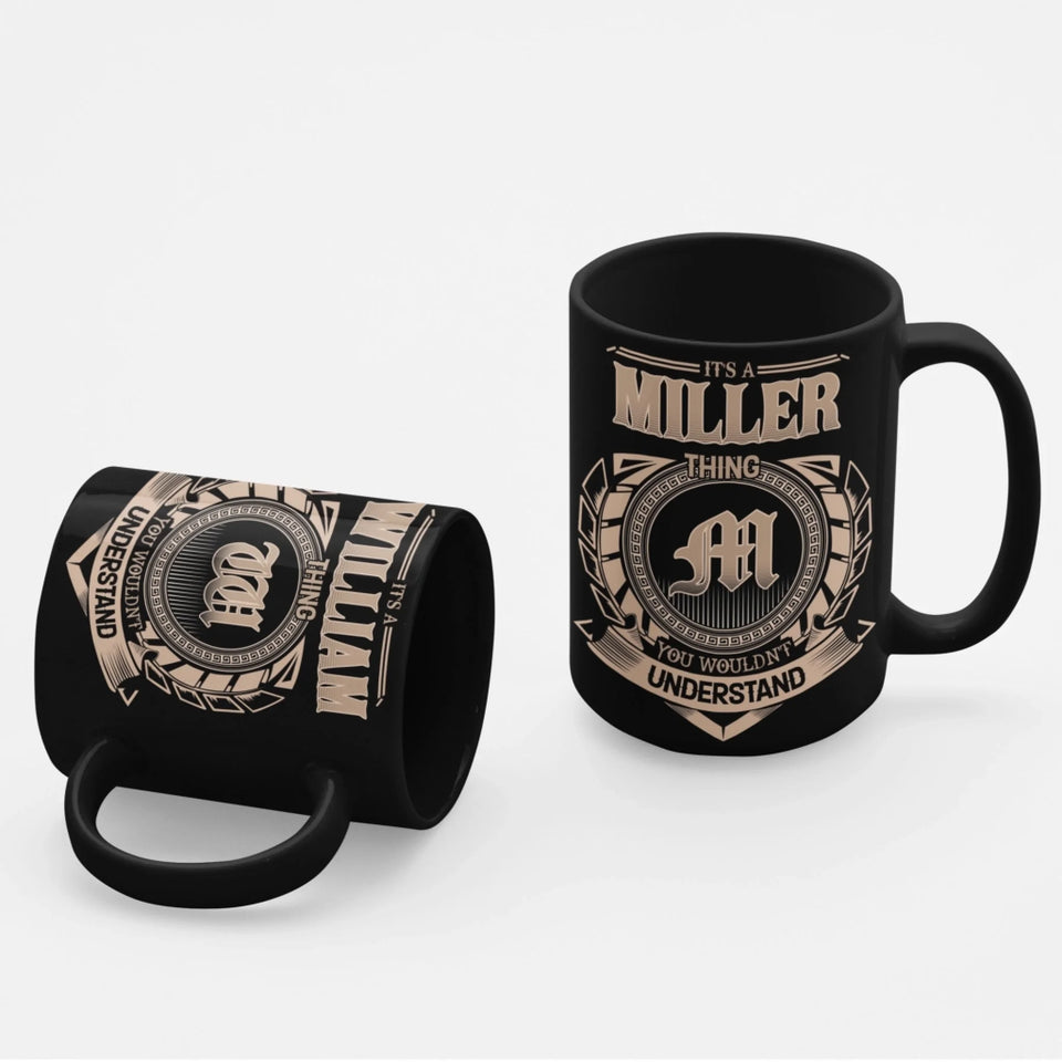 It's a Name & Initial Mug-1