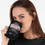Personalized Name Black Mug - It's A Name Thing - Vintage Typography