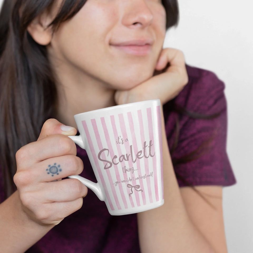 Personalized Coquette Name Mug - It’s A Name Thing-1112