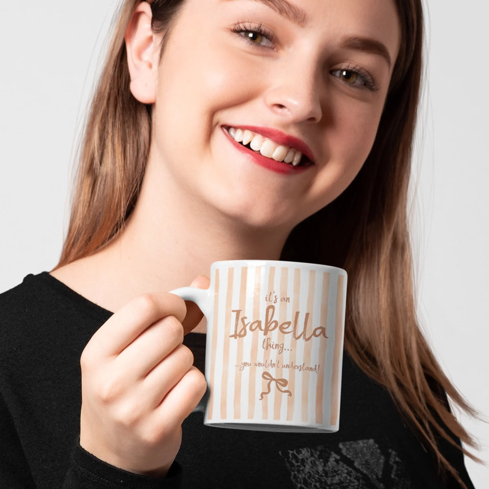 Personalized Coquette Name Mug - It’s A Name Thing-999