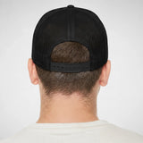 Custom Name Leather Patch Trucker Cap - It's A Name Thing - Vintage Badge Typography-4