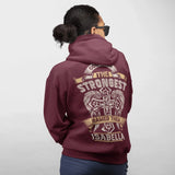 Personalized Name Hoodie - God Made The Strongest Named Them-2