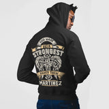 Personalized Name Hoodie - God Made The Strongest Named Them