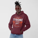 Custom Name Hoodie - It’s A Name Thing - Vintage Typography Front