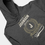 Custom Name and Initial Hoodie - It’s A Name Thing - Vintage Crest Style Front