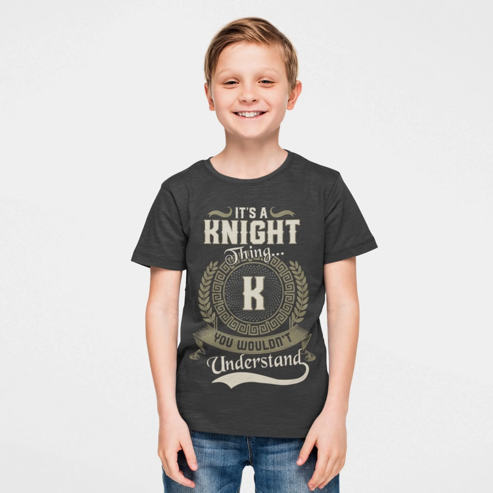 Custom Name Youth T-Shirt - It’s A Name Thing - Vintage Crest Style2