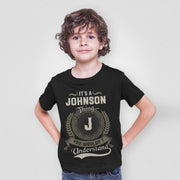 Custom Name Youth T-Shirt - It’s A Name Thing - Vintage Crest Style