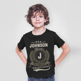 Custom Name Youth T-Shirt - It’s A Name Thing - Vintage Crest Style