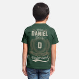 Custom Name Youth T-Shirt - It’s A Name Thing - Vintage Crest Style-9