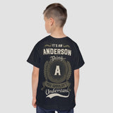 Custom Name Youth T-Shirt - It’s A Name Thing - Vintage Crest Style1