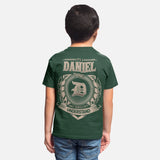 Custom Name Youth T-Shirt - It’s A Name Thing - Vintage Crest Style-9